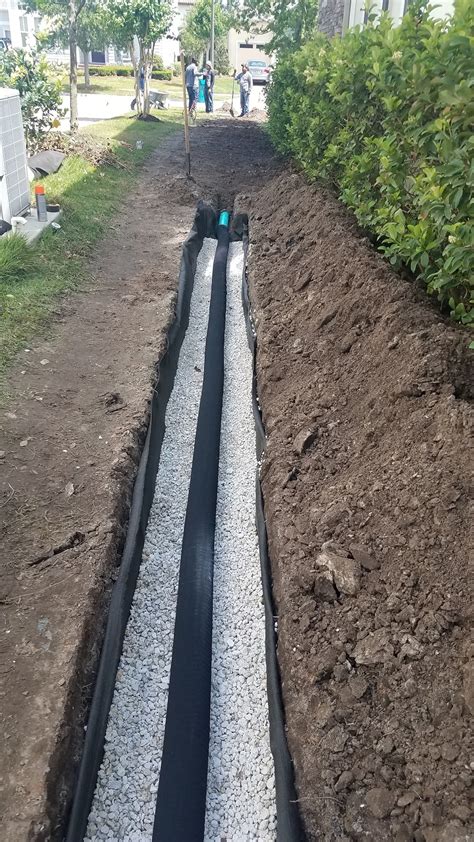 french drain junction box|french drains for basement.